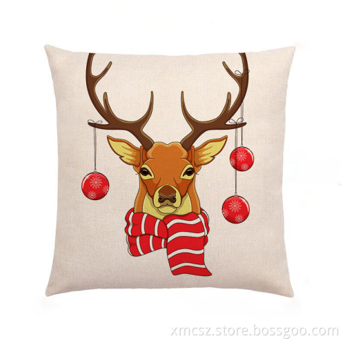 NewDeer Theme Cute Cotton Linen Popular Cushion Cover
